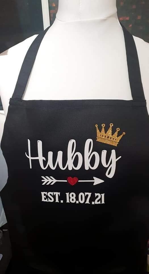 Husband and Wife Apron - Set of 2